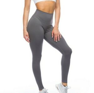 Highwaisted Sharkskin Full Length Leggings